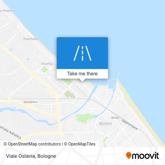 Viale Oslavia map