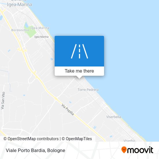 Viale Porto Bardia map