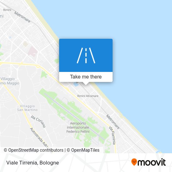 Viale Tirrenia map