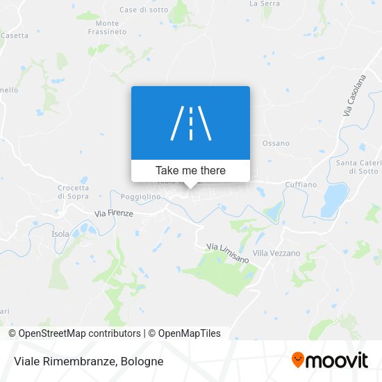 Viale Rimembranze map