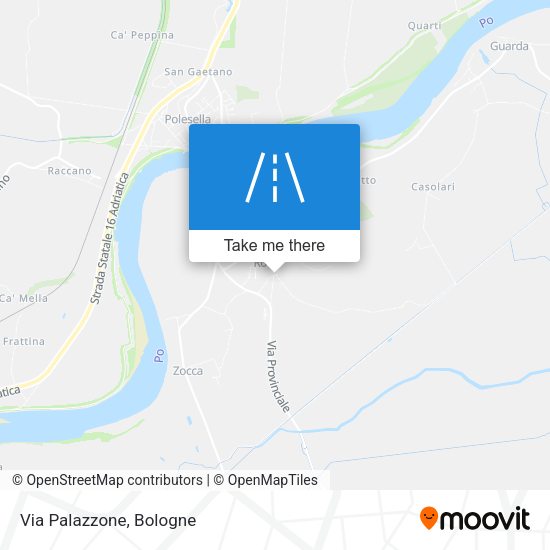 Via Palazzone map