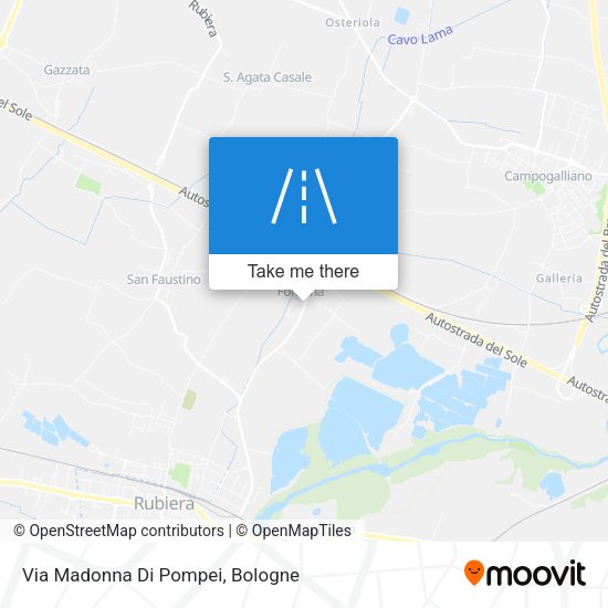 Via Madonna Di Pompei map