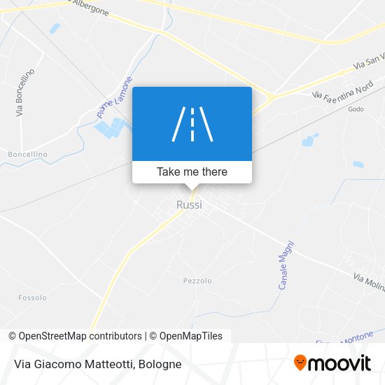 Via Giacomo Matteotti map