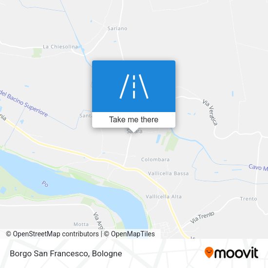 Borgo San Francesco map
