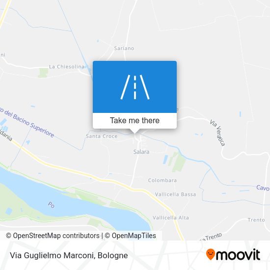 Via Guglielmo Marconi map