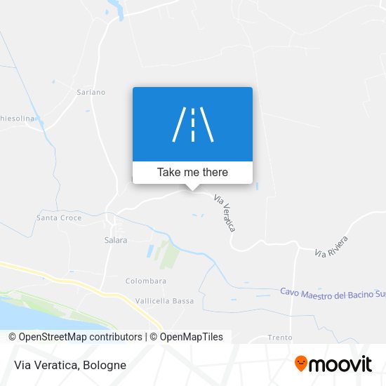 Via Veratica map