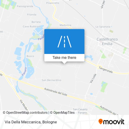 Via Della Meccanica map