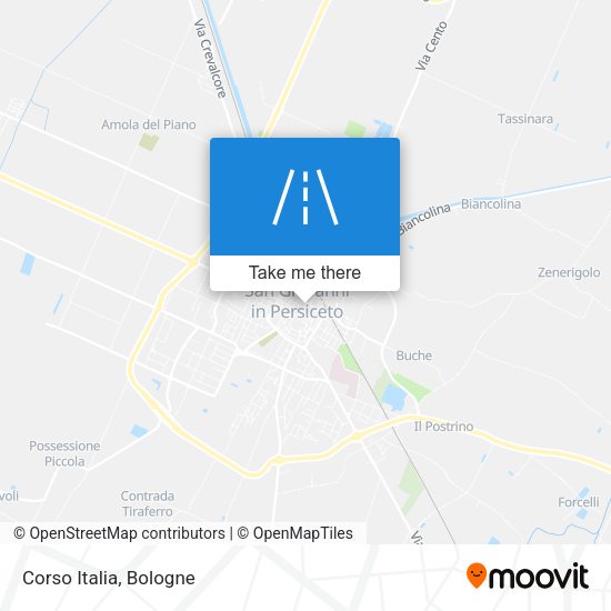 Corso Italia map