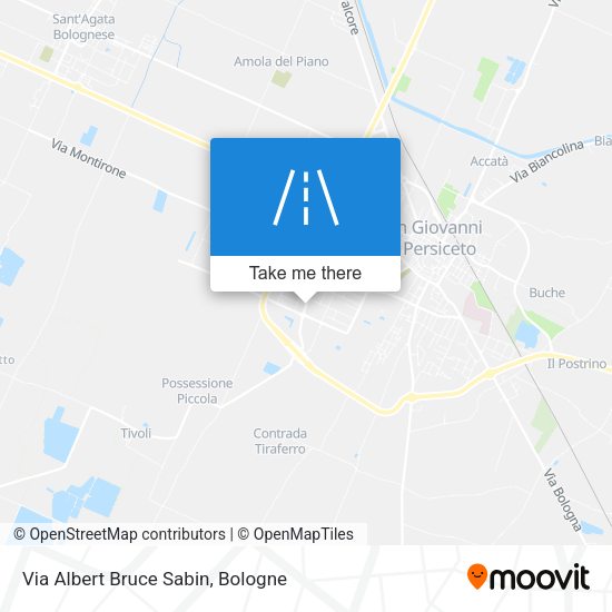 Via Albert Bruce Sabin map
