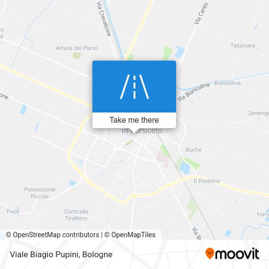 Viale Biagio Pupini map