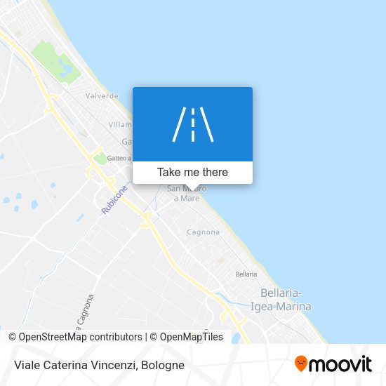 Viale Caterina Vincenzi map