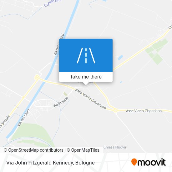 Via John Fitzgerald Kennedy map