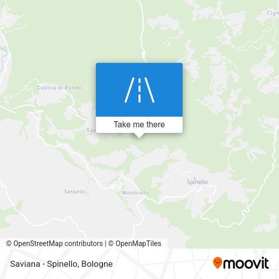 Saviana - Spinello map