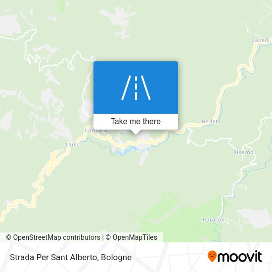 Strada Per Sant Alberto map