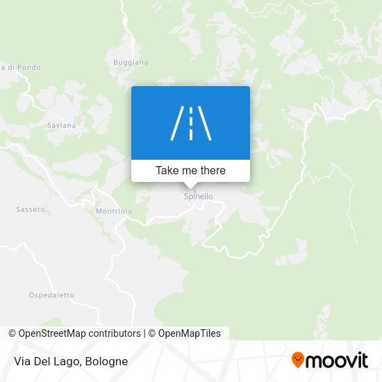Via Del Lago map