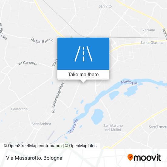 Via Massarotto map