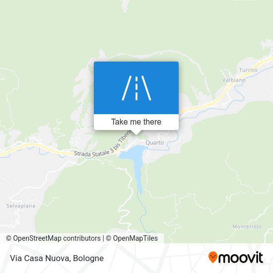 Via Casa Nuova map