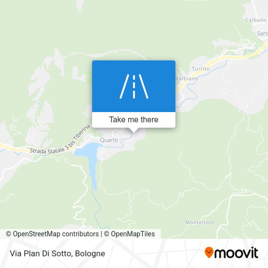 Via Plan Di Sotto map