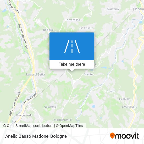 Anello Basso Madone map