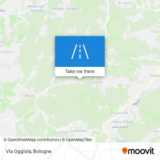 Via Oggiola map