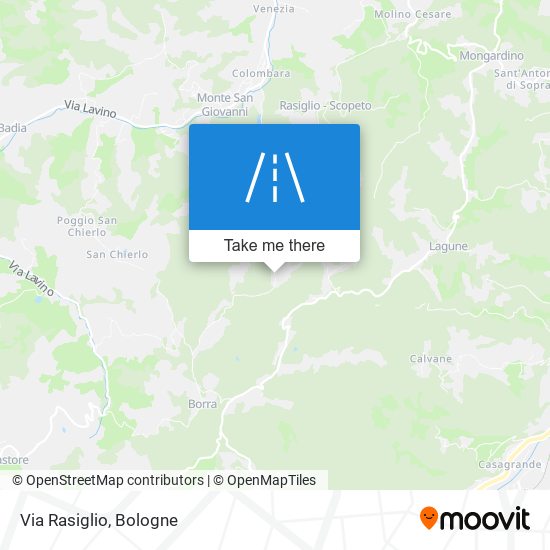 Via Rasiglio map