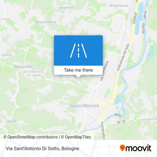 Via Sant'Antonio Di Sotto map