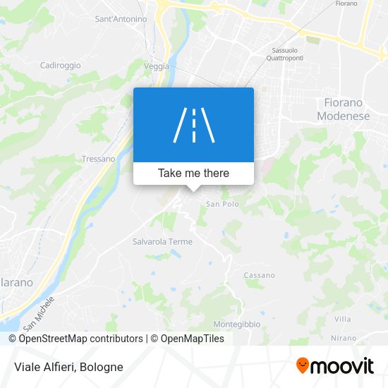 Viale Alfieri map