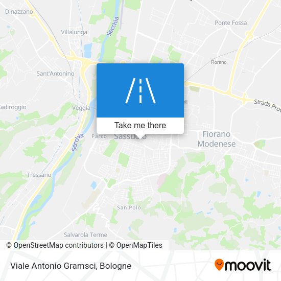 Viale Antonio Gramsci map