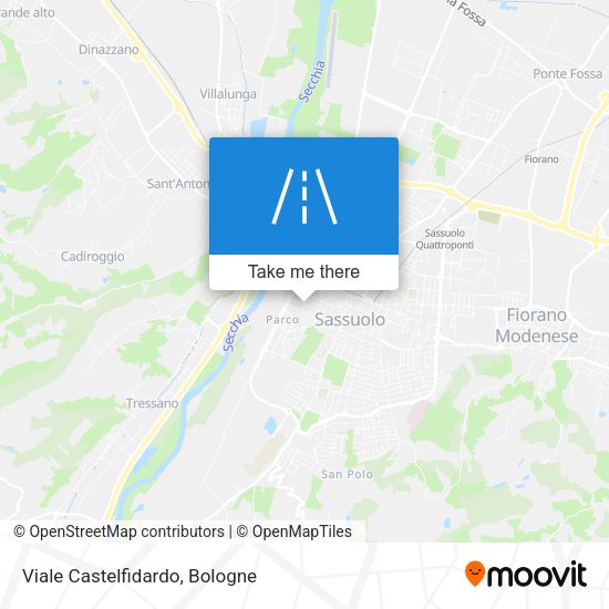 Viale Castelfidardo map