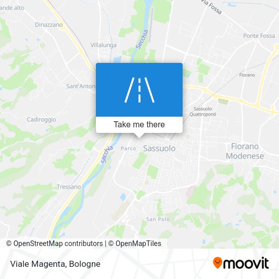 Viale Magenta map