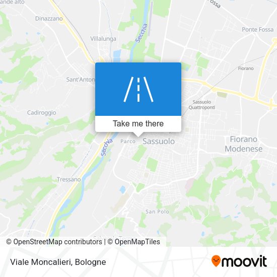 Viale Moncalieri map