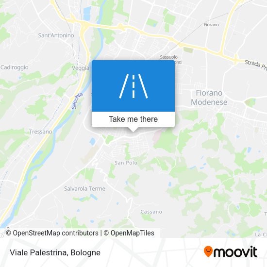 Viale Palestrina map