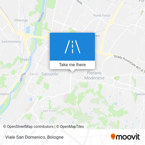 Viale San Domenico map