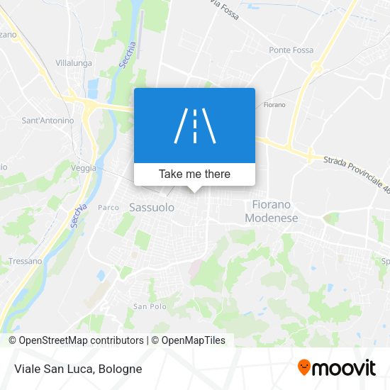 Viale San Luca map