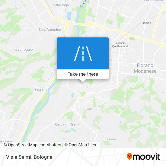 Viale Selmi map