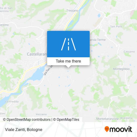 Viale Zanti map