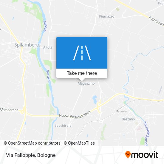 Via Falloppie map