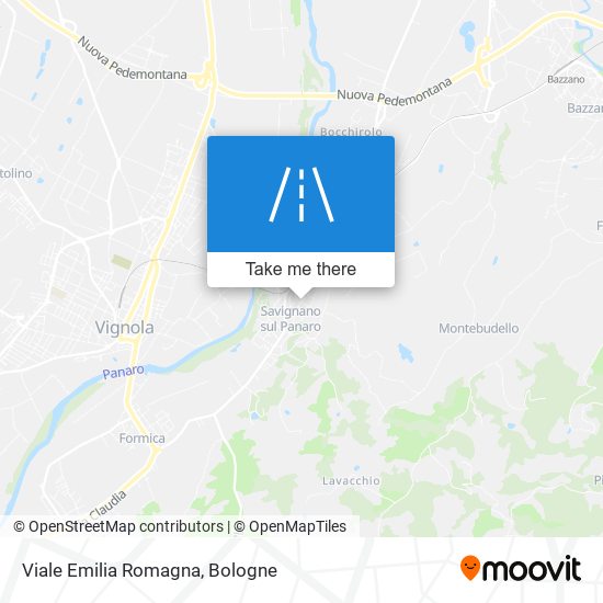 Viale Emilia Romagna map