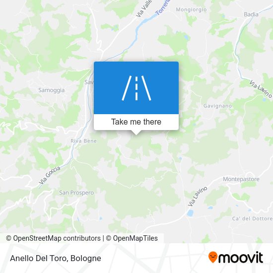 Anello Del Toro map