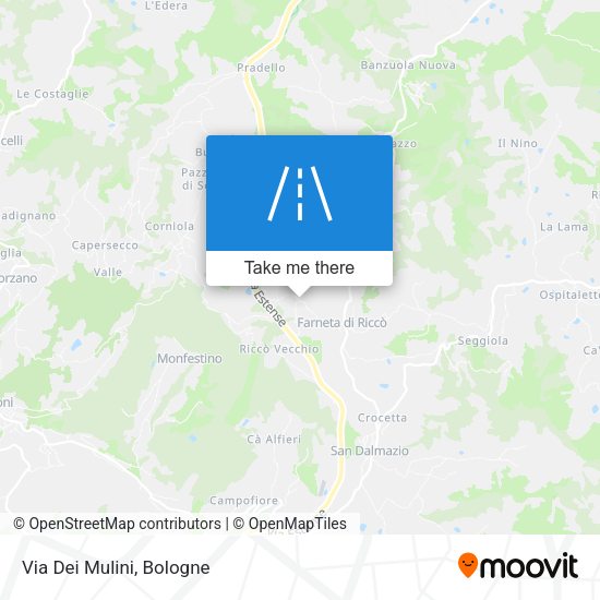 Via Dei Mulini map