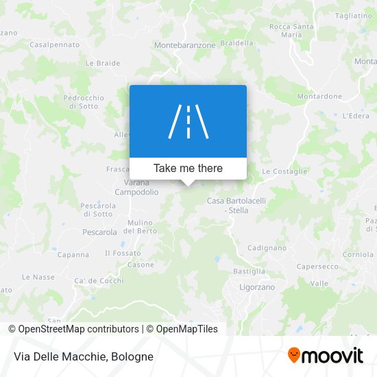 Via Delle Macchie map
