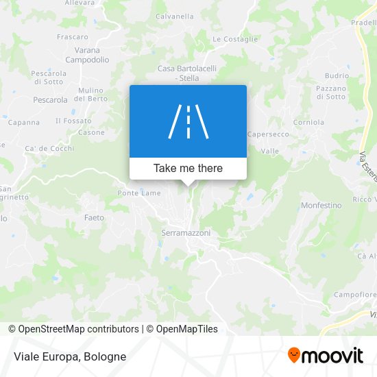 Viale Europa map