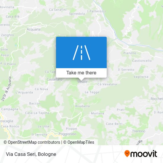 Via Casa Seri map