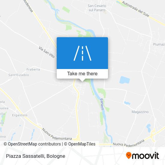 Piazza Sassatelli map