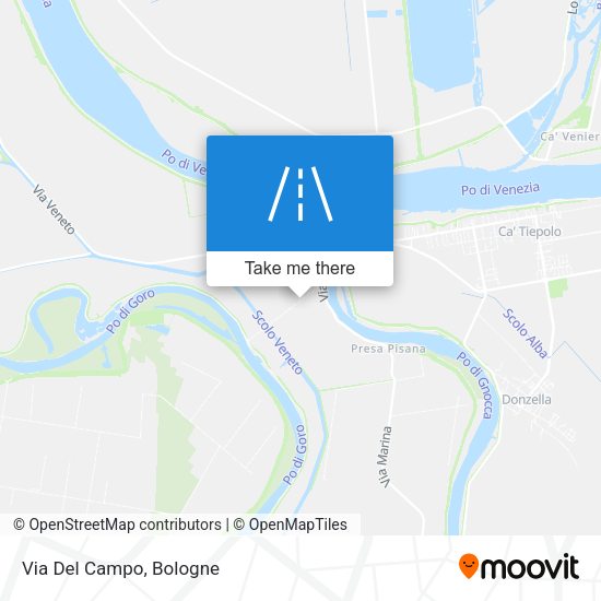 Via Del Campo map