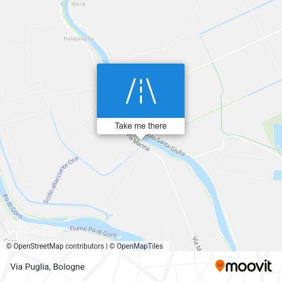 Via Puglia map