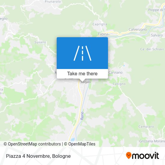 Piazza 4 Novembre map