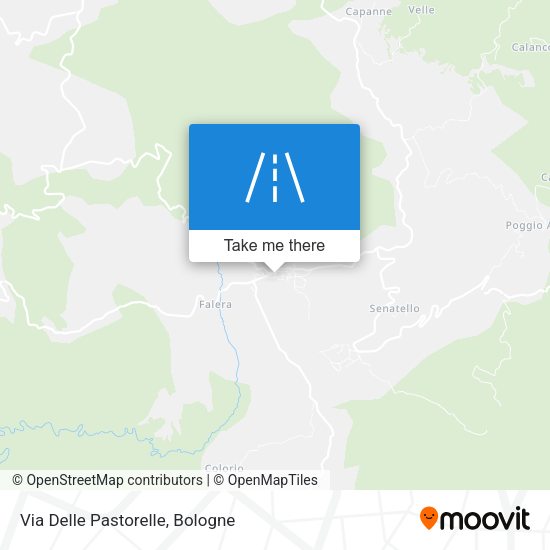 Via Delle Pastorelle map