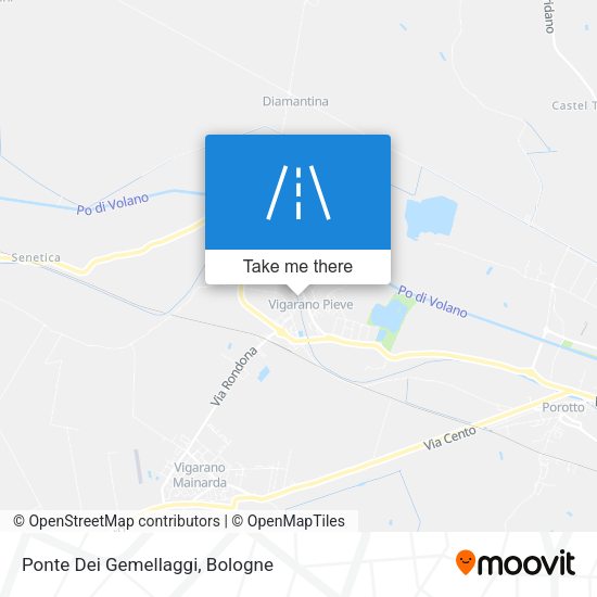 Ponte Dei Gemellaggi map