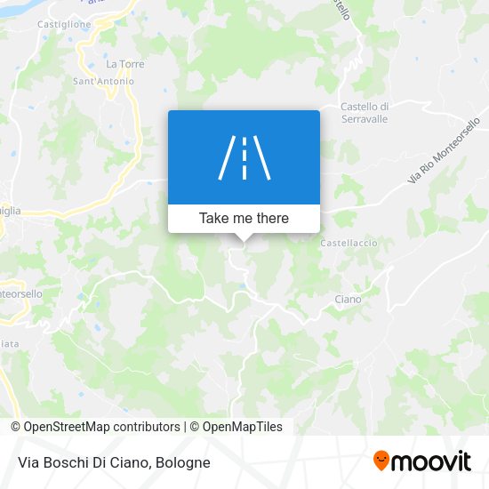 Via Boschi Di Ciano map